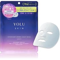 Amazon.co.jp: YOLU ヨル スキン オーバーナイト ハイドラシートマスク